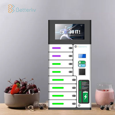 Fast Charging 10W Cell Phone Charging Cabinet Cold Rolled Steel