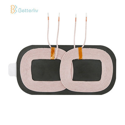 OD 25mm Qi Wireless Charging Coil , Smartphone Quick Charge 2 Coils