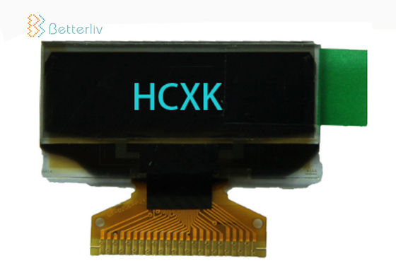 White 1.04 Inch Mini OLED Display 128x32 24 Pin Soldering Type