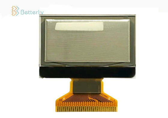 30 Pin Small OLED Display 128x64 Dot 1.3 Inch White Blue Color