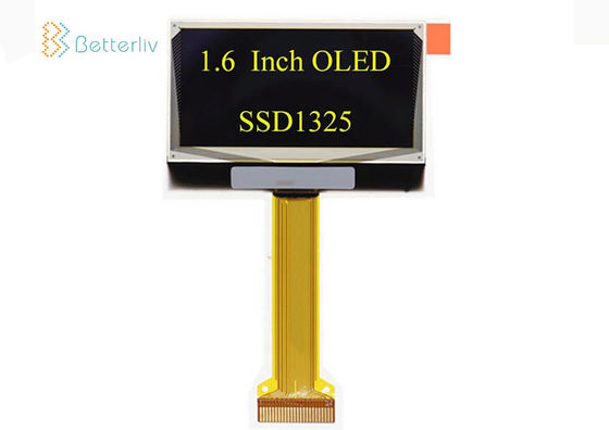 128*64 Small OLED Display , 1.6" OLED Module Display Monochrome yellow