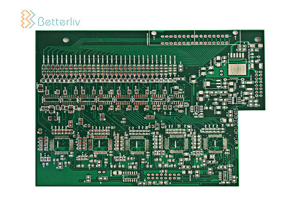 rigid flexible 8 Layers Pcb 0.5 OZ Copper Thickness