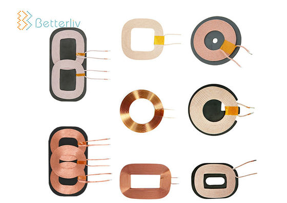 Qi Standard Wireless Charger Coil , 5V 1A Flat Copper Wire Coil