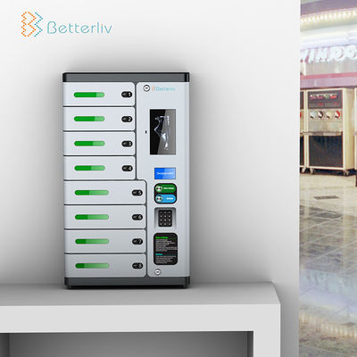 8 Bay Mobile Phone Charging Lockers , UVC light Cell Phone Box Lockers