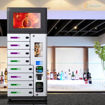 Pin Code Mobile Phone Charging Lockers , 144W Cell Phone Charging Station Lockers
