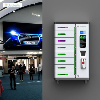 OEM ODM Mobile Phone Charging Lockers , 8 Bay Cell Phone Charging Lockers