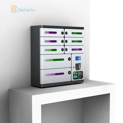 5V 2.4A Wall Mounted Cell Phone Charging Station for Cafe