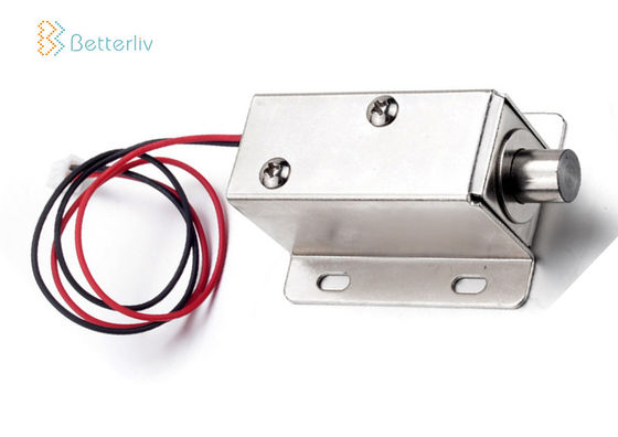 10mm Smart Electromagnetic Solenoid Lock DC 12V Round Head