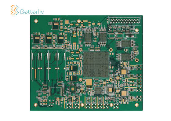 Electrical Gold Plated Circuit Board 100 E testing White Legend