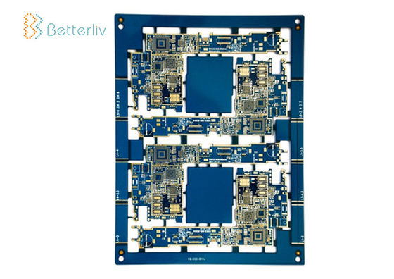 FCC 4 Layer Printed Circuit Board , rigid flexible PCB Gold Finger Finish