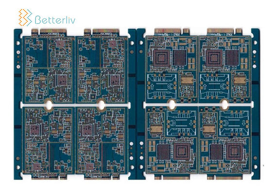94v0 Pcb 6 Layer Fr4 2oz Copper Thickness HASL Surface Finishing