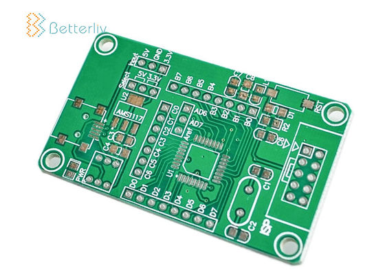 Electronic 1.6MM 6 Layer Printed Circuit Board Green Solder Mask