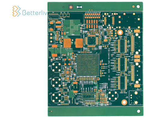 Tg170 8 Layer PCB Board , Immersion Gold Quick Turn PCBA