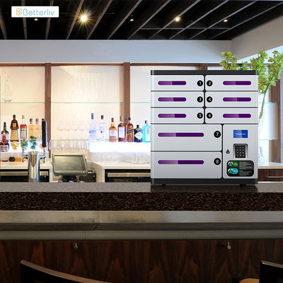 5V 2.4A Wall Mounted Cell Phone Charging Station for Cafe